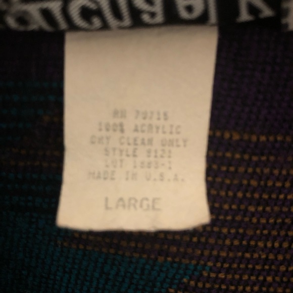 Michael K & Company VTG Acrylic Blazer - Picture 4 of 9